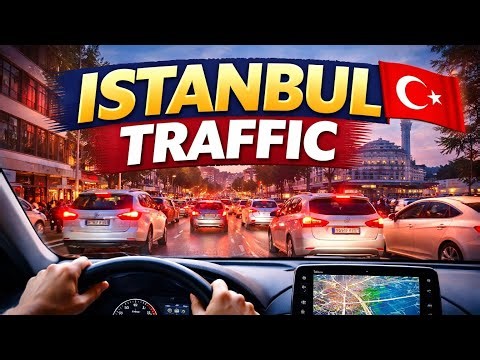 Driving Through Istanbul Traffic 🇹🇷 | Real City Life in Istanbul (POV)