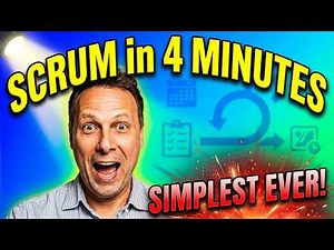 Scrum Explained in 4 Minutes (Simplest Guide Ever)