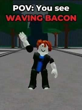 POV: You see WAVING BACON In Tsb #roblox #tsb #shorts