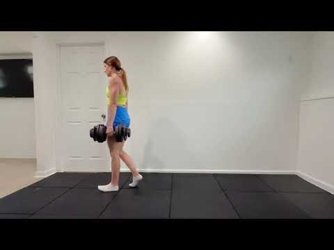 Suitcase Carry (Dumbbell or Kettlebell) | Exercise Demo