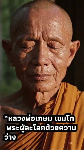 “หลวงพ่อเกษม เขมโก — พระผู้ละโลกด้วยความว่าง