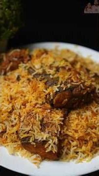 Katla Fish Biryani ASMR #shorts