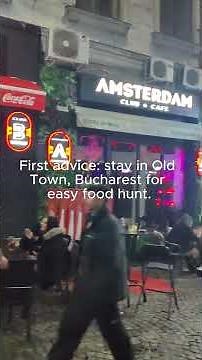 Food Hunt in Bucharest, Romania