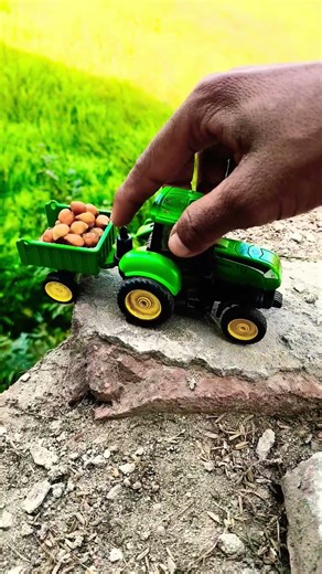 mini toys tractor trailer 😊🚜🚜 loding #Balu load karke dikha dijiye 🚜