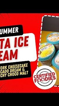 Selecta Ice Cream New York Cheesecake, Avocado Dream & Crunchy Choco Malt - NEW + LIMITED EDITION!