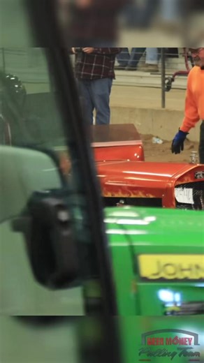 Mini Tractor rolling coal!! #gardentractor #tractorpulling | Pulling with Garden Tractors