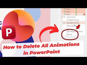 How to Delete All Animations in PowerPoint