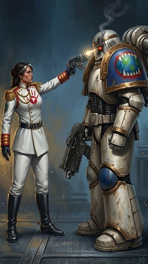 She Shot a World Eater. His Brothers Protected HER. #Warhammer40K #LotaraSarrin #worldeaters