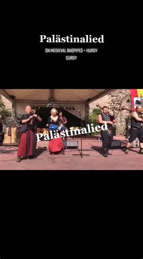 Live Performance of Palästinalied with Palestinian Bagpipes and Hurdy Gurdy