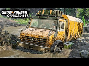 SNOWRUNNER #57: Zurück im Unimog U500: Truck und Traktor retten! | OFFROAD Simulation