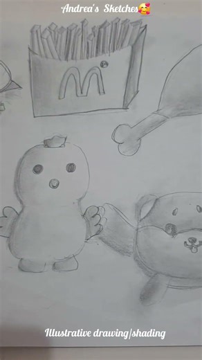 ANDREA'S NEW SKETCHES/ SHADING ILLUSTRATIVE DRAWING #andrea #sketches #shading #artwork #drawing