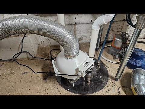 Easy Way To Lower RADON Levels NO DIGGING Mitigation