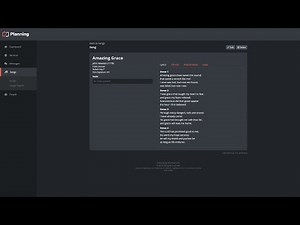 How to add a new song with lyrics to WorshipTools Planner for use in Presenter