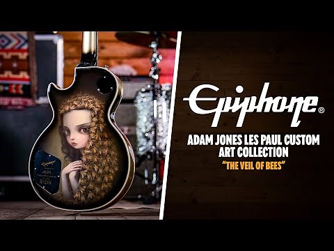 Peach Picks | Epiphone Adam Jones Les Paul Custom Art Collection - "The Veil of Bees"