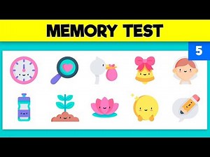 VISUAL MEMORY TEST | Train your visual memory - Video 5