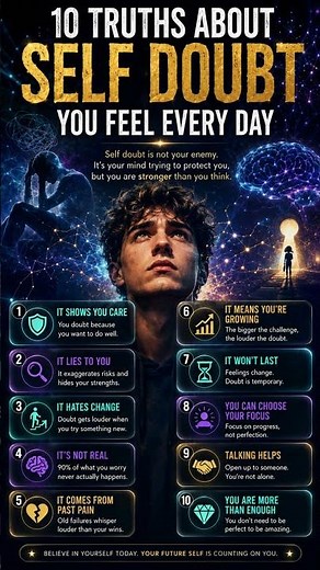10 Truths About Self Doubt You Feel Every Day