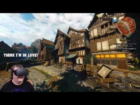 THE WITCHER 3 IN FIRST PERSON IN VR