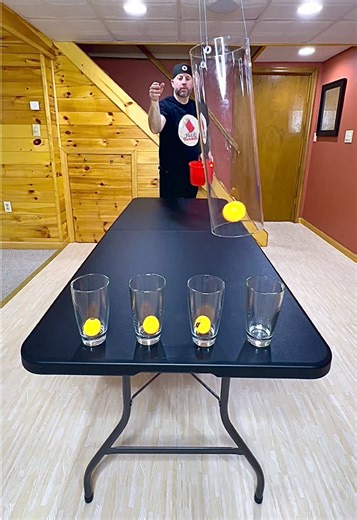 Can I Make All 4? #satisfying #trickshots #trickshot | satisfying