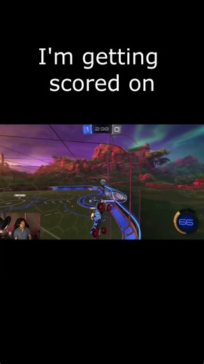 How do I even get scored on here? #rocketleague #ray