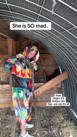 Chic Chicken Attire for Egg Collecting Adventures