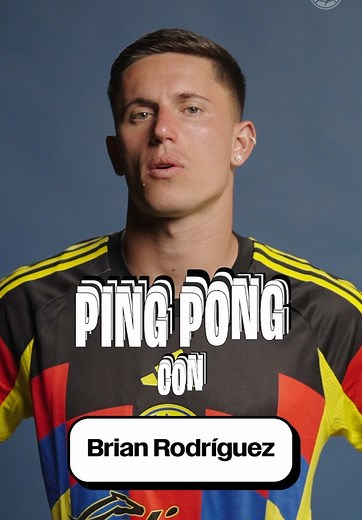 Ping-pong con Brian Rodríguez: Conoce a nuestras Águilas Mundialistas