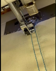 92K views · 911 reactions | Topstitching thread comes in very limited colors. When you want colorful topstitching on your project, try this hack. Wind a bobbin with your thread color and treat them as one while sewing. You will want to lower your tension and increase your stitch length before you start. Now you can add topstitching in any color of the rainbow! | Singer North America | Facebook