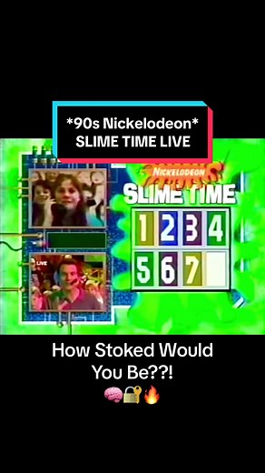 SLIME TIME LIVE on 90s Nickelodeon . . . . . . . . . . . . . . . #slimetimelive #90snickelodeon #nickelodeon #nickelodeonuk #nickelodeonmemories #90s #90skids #90sthrowback #90skid #90saesthetic #90sbaby #90sfashion #90sstyle #90shair #90stv #90snostalgia #nostalgia #nostalgic #memoryunlocked #oldschool #throwback #retro #vintage #gameshow #kidsshows #childhood #memories #memories #80sbaby #90stv