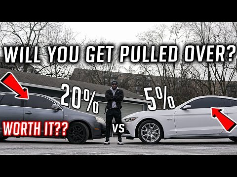 Is 5% Tint Worth Getting!? | 5% vs 20% Tint Review