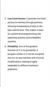 Features of C language #coding #programminglanguage #webdevlopment #clanguage #clanguagebasics