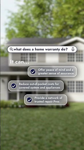 What Does a Home Warranty Do?