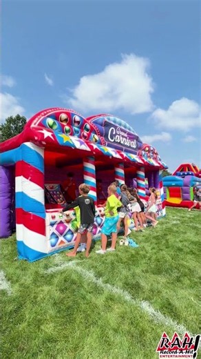 STEP RIGHT UP! Grand Carnival Inflatable 🎟️🍿