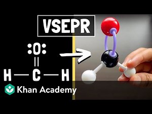 Molecular geometry (VSEPR theory) | Chemistry | Khan Academy