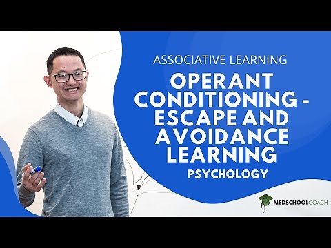 Operant Conditioning – Escape and Avoidance Learning