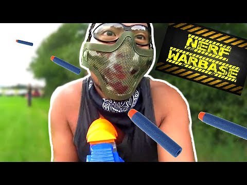 Nerf Battle Kids | Nerf Hyperfire Gameplay