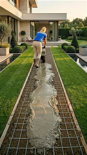 Decorating the Pathway to My home and Garden By using A special technique and Some colors