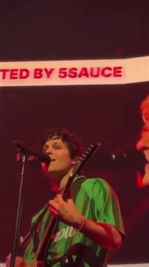 5sos performing “ Valentine “ in Copenhagen 🇩🇰