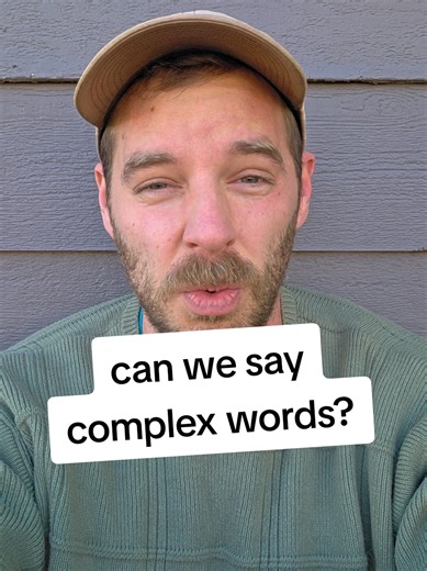Replying to @nickdag1488 can stutterers say complex words? #stutter #slp #teacher