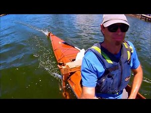 Solar Kayak 2.0 - top speed with brushless motor