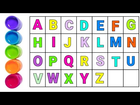 How to Write Letters for Children - Teaching Writing ABC for Preschool - Alphabet for Kids
