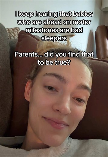 Do Early Motor Milestones Affect Baby Sleep? What Parents Say