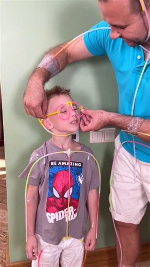 They Put Neon Lights On Their Body And Started Dancing In The Dark 😱✨ #shorts #youtubeshorts