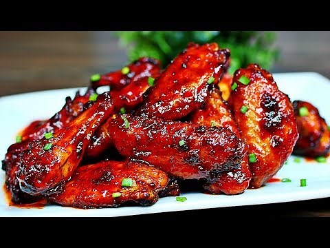 Honey Sriracha Chicken Wings Recipe + How to Bake Crispy Chicken wings