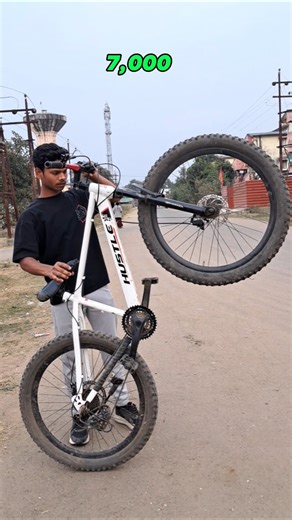 Suspension Test on cycle || #cyclestunt #mtb #stunt #rider #suspensiontest #youtubeshorts ...