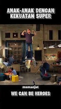 anak dengan kekuatan super melawan para alien 👽