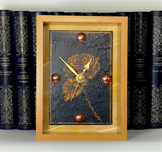 NICHE #127. Unique Hand Made One-off Table or Shelf Clock. - Etsy