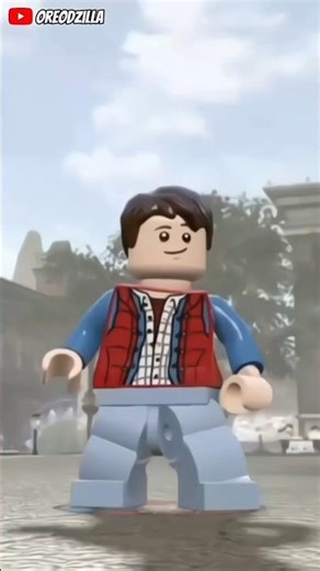 In Lego Dimensions Michael J Fox Voice 4 variants of Marty Mcfly #videogames #legogames #lego
