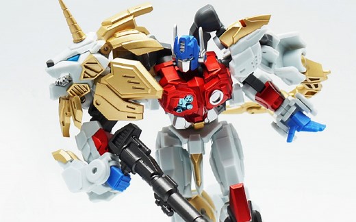 PANGU TOYS 盘古模型 变形金刚 白狮擎天柱 15cm