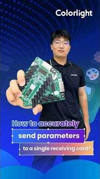 How to accurately send parameters to a single receiving card?