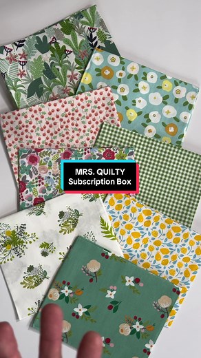 Whether quilt-curious or quilt-genius, Mrs. Quilty is the e subscription box that you've been waiting for. The tips, tricks, and project tutorials are worth the cost of subscription alone, but the fabric bundle and notions make this a deal you don't want to pass up. Make sure to use the code MxDomestic20 to get 20% off your first box with @Mrs. Quilty for some quilt-tastic fun!