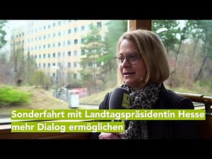 Sonderfahrt Schwerin mit Landtagspräsidentin Birgit Hesse